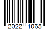 Barcode 20221065