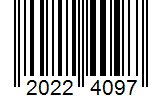 Barcode 20224097