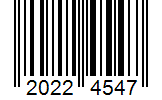 Barcode 20224547