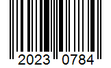 Barcode 20230784
