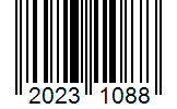 Barcode 20231088