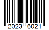Barcode 20236021
