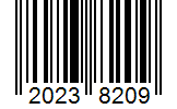 Barcode 20238209