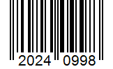 Barcode 20240998