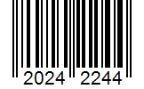 Barcode 20242244