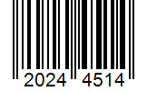 Barcode 20244514