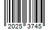 Barcode 20253745