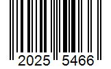 Barcode 20255466