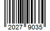 Barcode 20279035