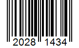 Barcode 20281434