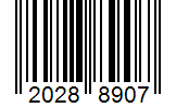 Barcode 20288907