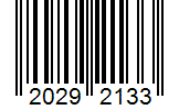 Barcode 20292133