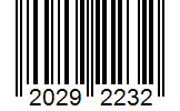 Barcode 20292232