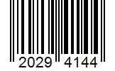 Barcode 20294144