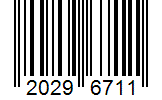Barcode 20296711