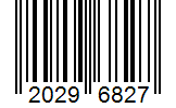 Barcode 20296827