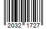 Barcode 20321727
