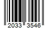 Barcode 20333546
