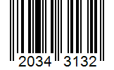 Barcode 20343132