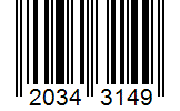 Barcode 20343149