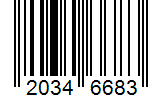 Barcode 20346683