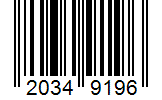 Barcode 20349196
