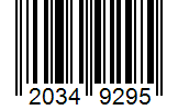 Barcode 20349295