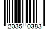 Barcode 20350383