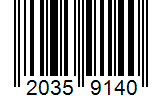 Barcode 20359140