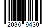 Barcode 20369439