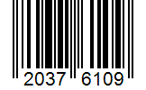 Barcode 20376109