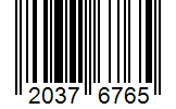 Barcode 20376765