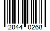 Barcode 20440268