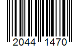 Barcode 20441470