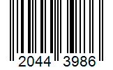Barcode 20443986