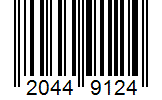 Barcode 20449124