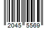 Barcode 20455569