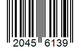 Barcode 20456139