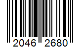 Barcode 20462680