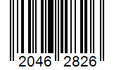 Barcode 20462826