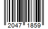 Barcode 20471859