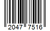 Barcode 20477516