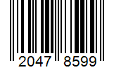 Barcode 20478599