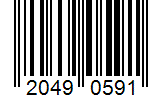 Barcode 20490591