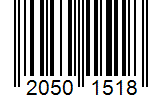 Barcode 20501518