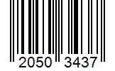 Barcode 20503437