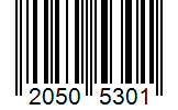 Barcode 20505301