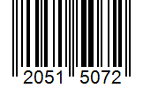 Barcode 20515072