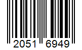 Barcode 20516949