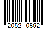 Barcode 20520892